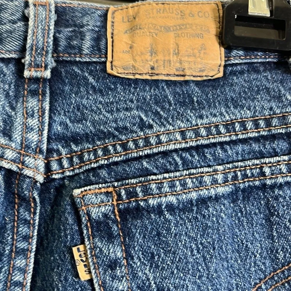 Levi's High Waisted Jeans Women Size 10‎  Vintage Orange Tab USA